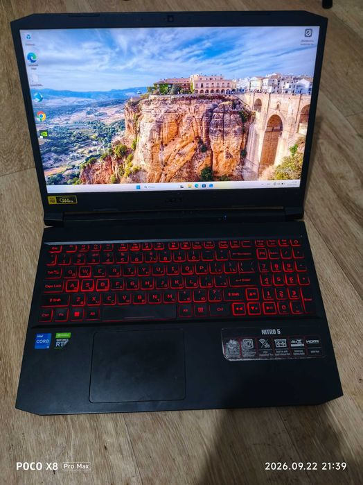 RTX 3050, i5-11400H игровой acer Nitro 5