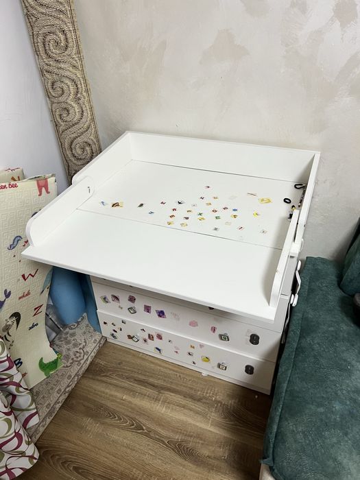 Детский комод с пеленальным столиком