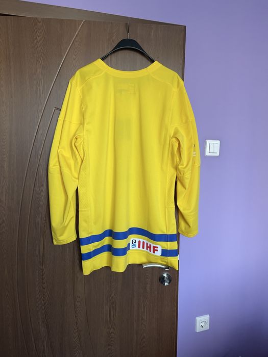 Nike Sweden Швеция Olympic Game Jersey NHL Хокейна Блуза Тениска