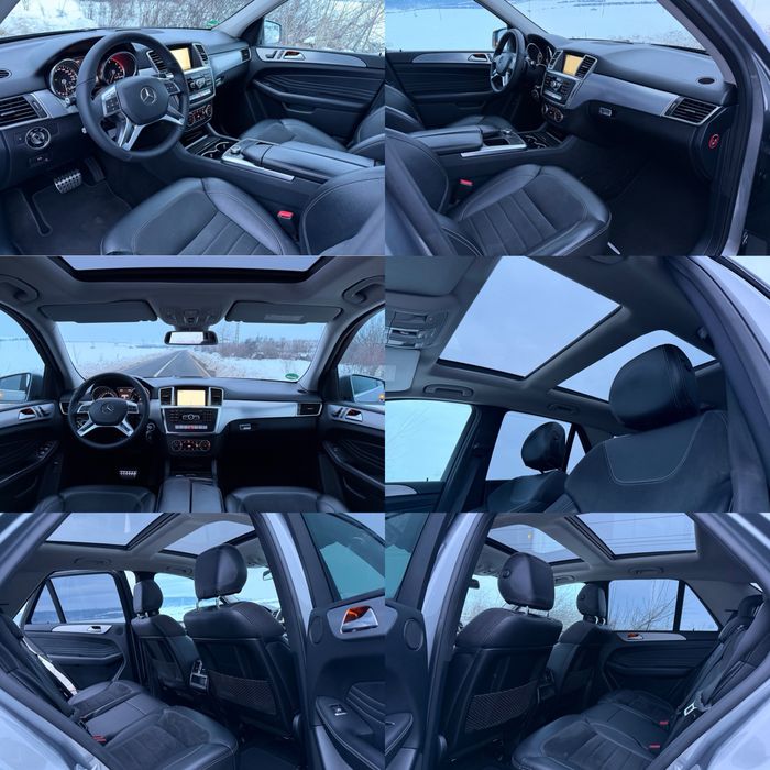 Mercedes ML 350 “ Lane,Side Assist / Leduri / Panoramic  / 4 MATIC “