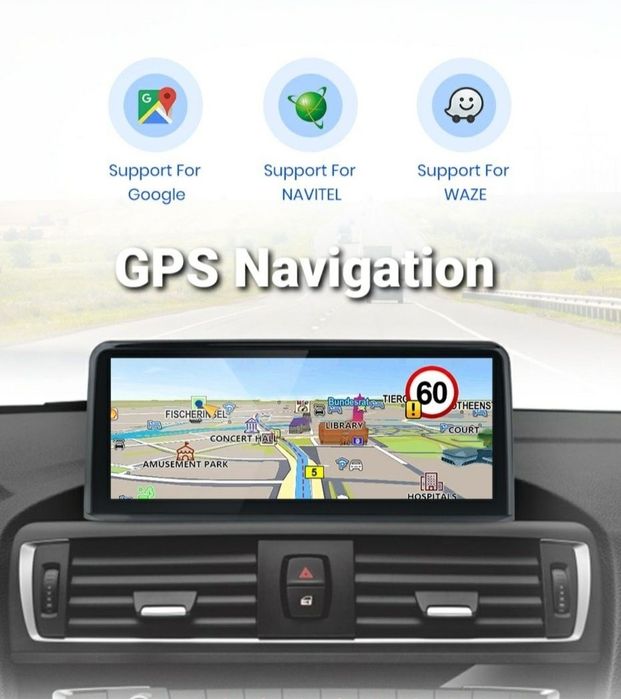 Navigatie Android dedicata BMW Serie 1,2,3,4 F20,F21, F30,F31, F32,F33