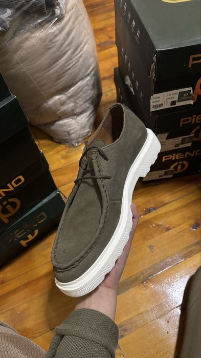 Turk tabiiy teridan erkak oyoq kiyimlar arzon narxda sifatli