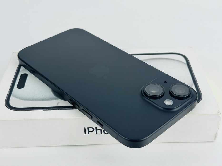 Apple iPhone 15 128GB Black Перфектен! Гаранция!