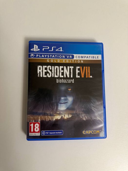 Игра диск пс4 пс5 Resident evil 7 gold edition