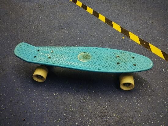 Mini skateboard plastic - produs resigilat - (SecondHand) Decathlon