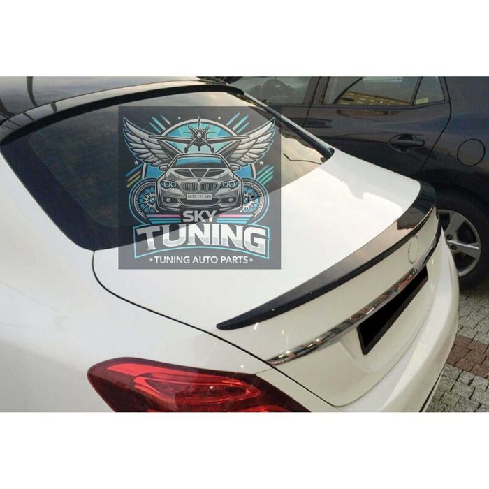 Лип Спойлер багажник Mercedes C class W205 AMG стил мерцедес ц класа