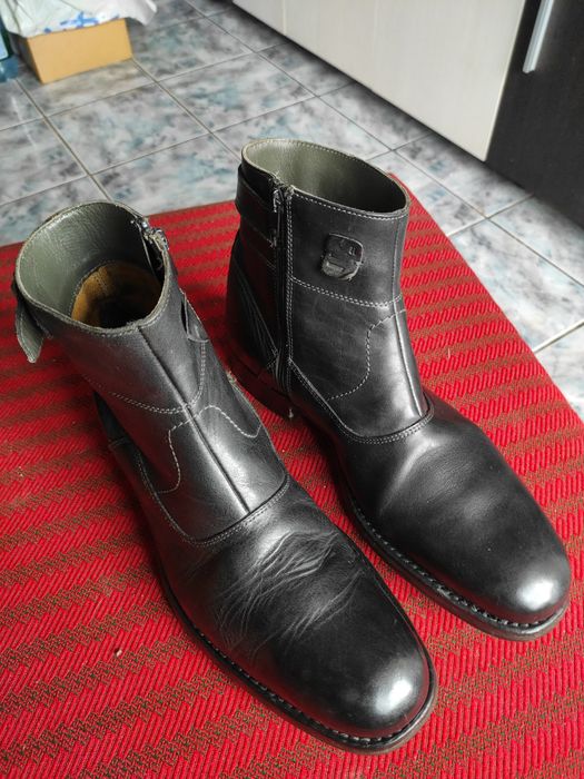 Cizme din piele naturala 100% foarte rezistente pentru sezonul rece