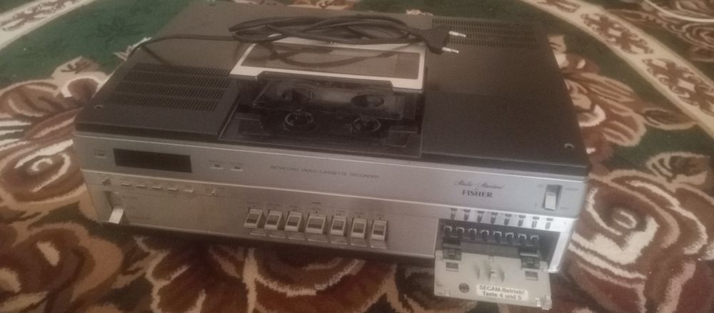 Fisher ретро антиквар видеомагнитафон