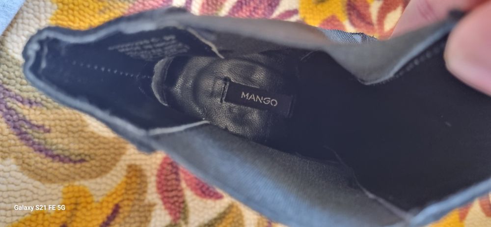 Полусапожки замшевые