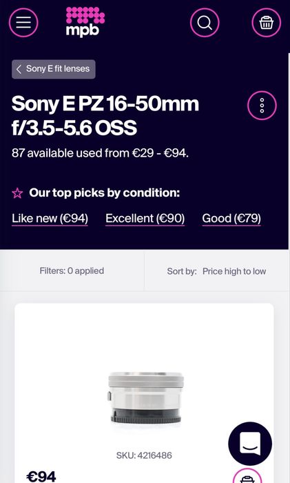 Sony a5000 и 3 обектива