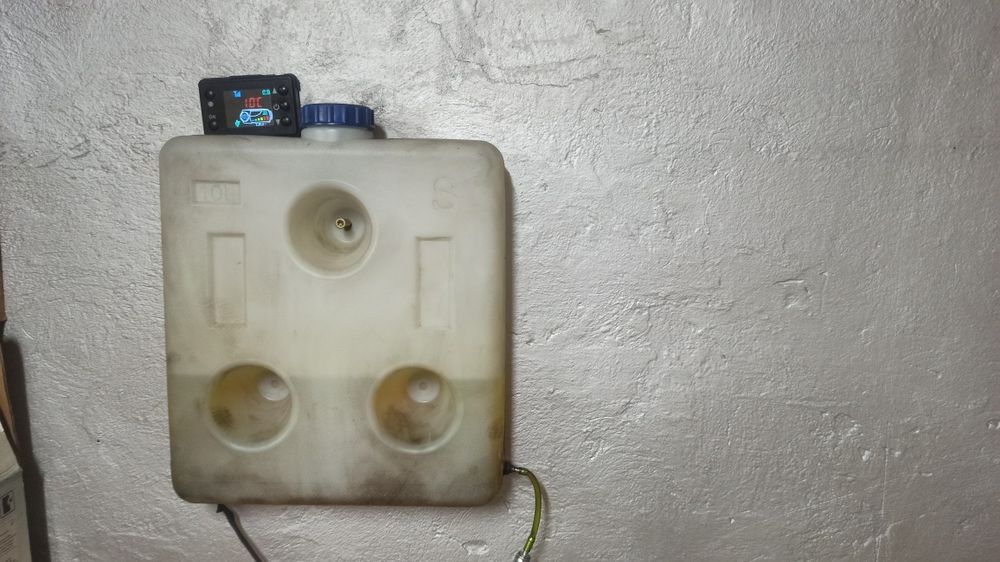 Автономная печь, дизель 24в