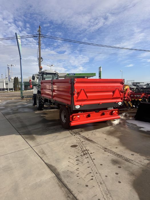 Remorca basculabila 5 tone , remorca monoax