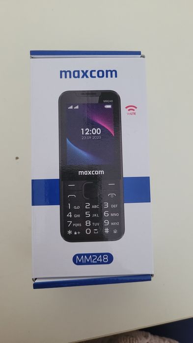 Vând telefon maxcom mm248 nou