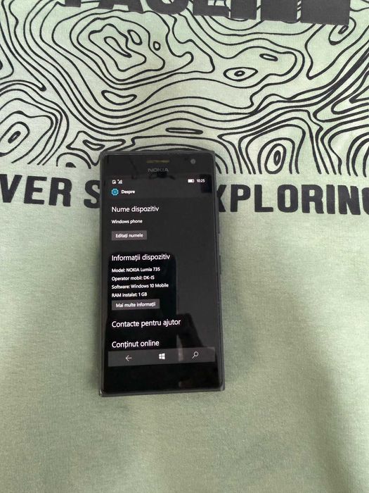 Telefon mobil Nokia 735 Lumia, 8GB, Grey