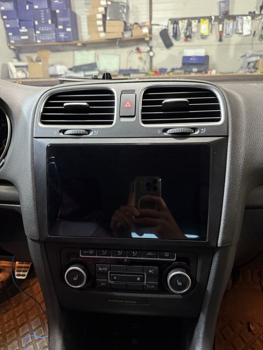 Navigatie Android VW GOLF 6 Waze Youtube Carplay + Camera