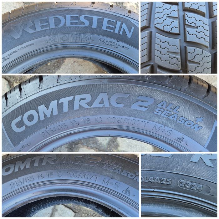 O bucată 215/65 R16C M+S iarnă - una Vredestein Semperit