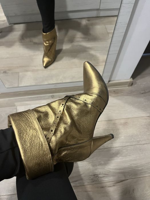 Cizme din piele naturală