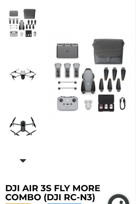 Dji air 3s fly more combo n3