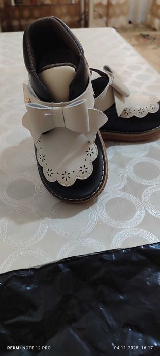 Детская обувь на девочку чисто кожа