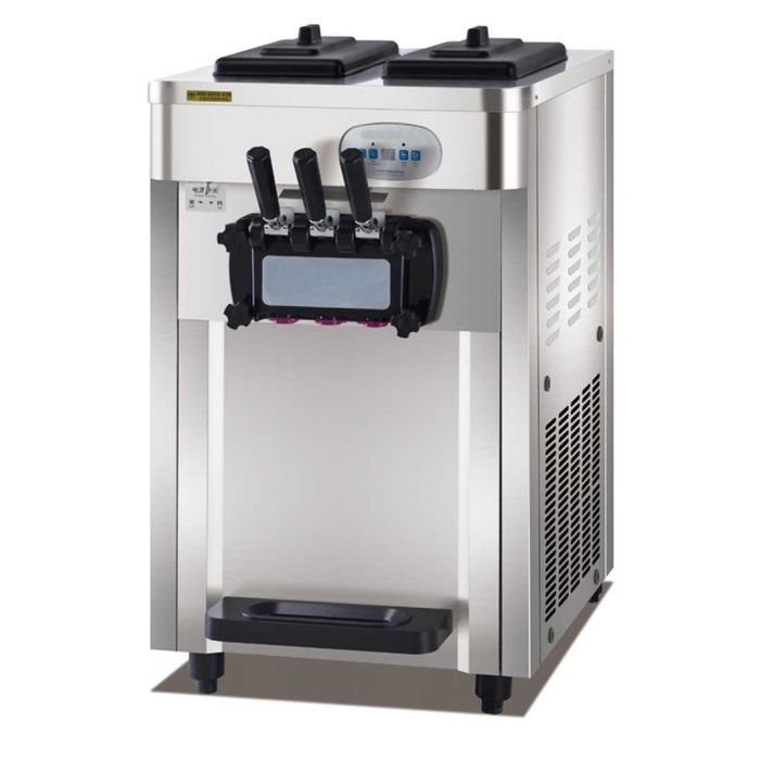 Професионален уред за сладолед – 18 л/ч, неръждаема стомана