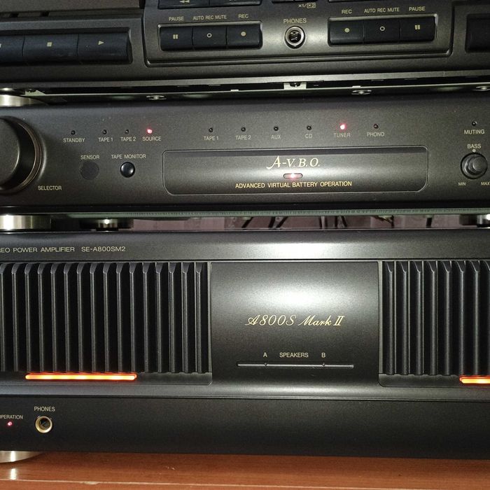 Усилитель Technics SE-A800 Mk2 + SU-C800 Mk2