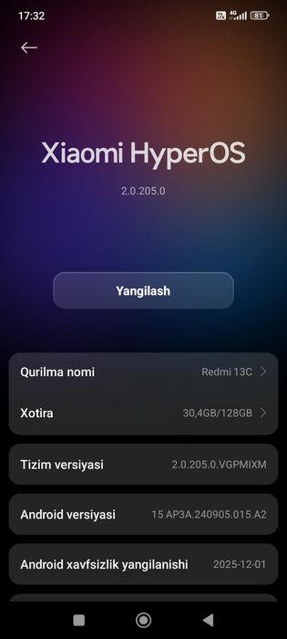 Redmi 13c sotiladi arzonga