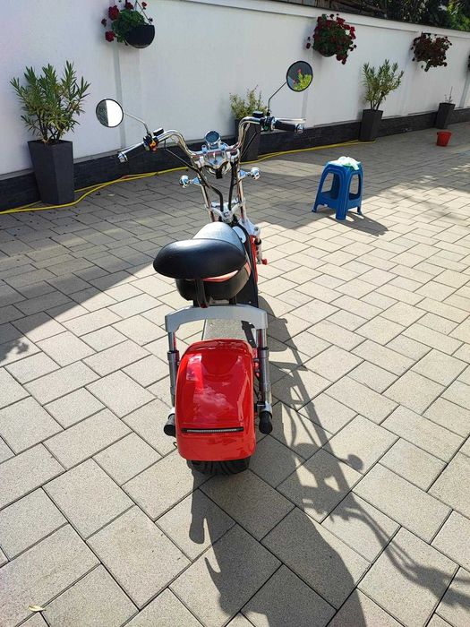 Scuter Electric Fără Permis Tip Harley, Motor 1500W