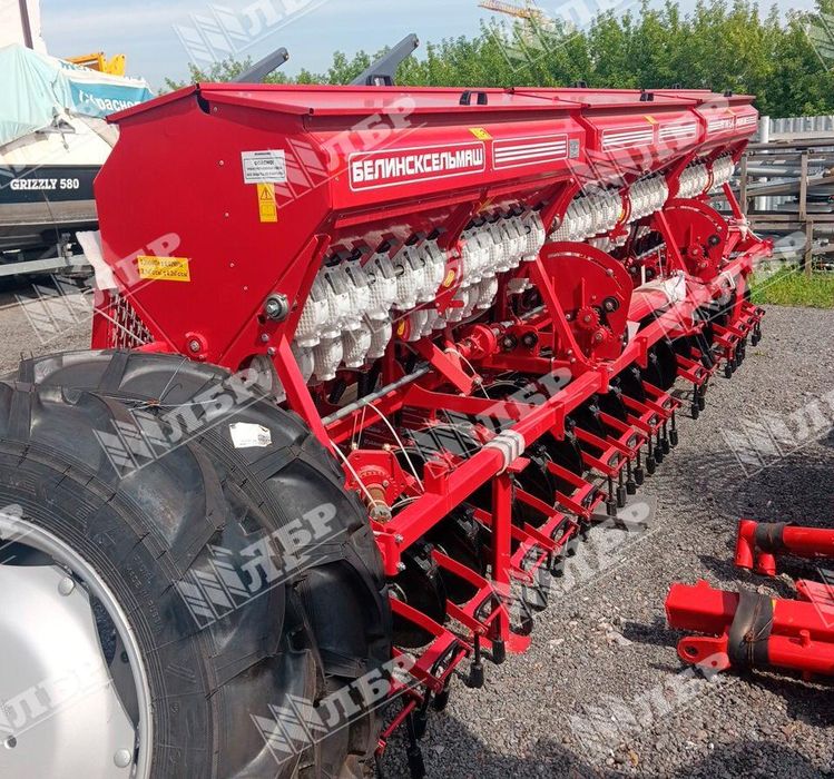 Сеялка СЗ 6Д прикатка, транспортное устройство