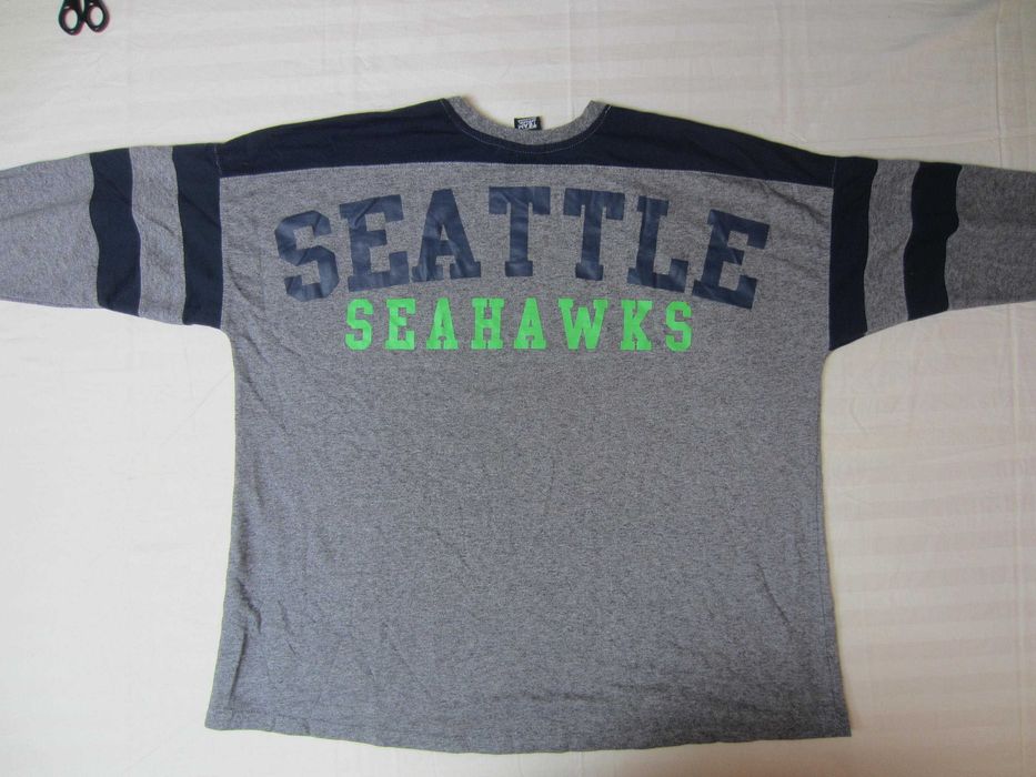 Tricou NFL, Seattle Seahawks, maneca 3sferturi,  masura XL