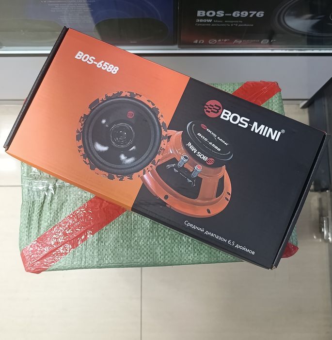 Kalonka Avto Bos 6588 16sm yumshoq bass beradi Cobalt Gentra BYD