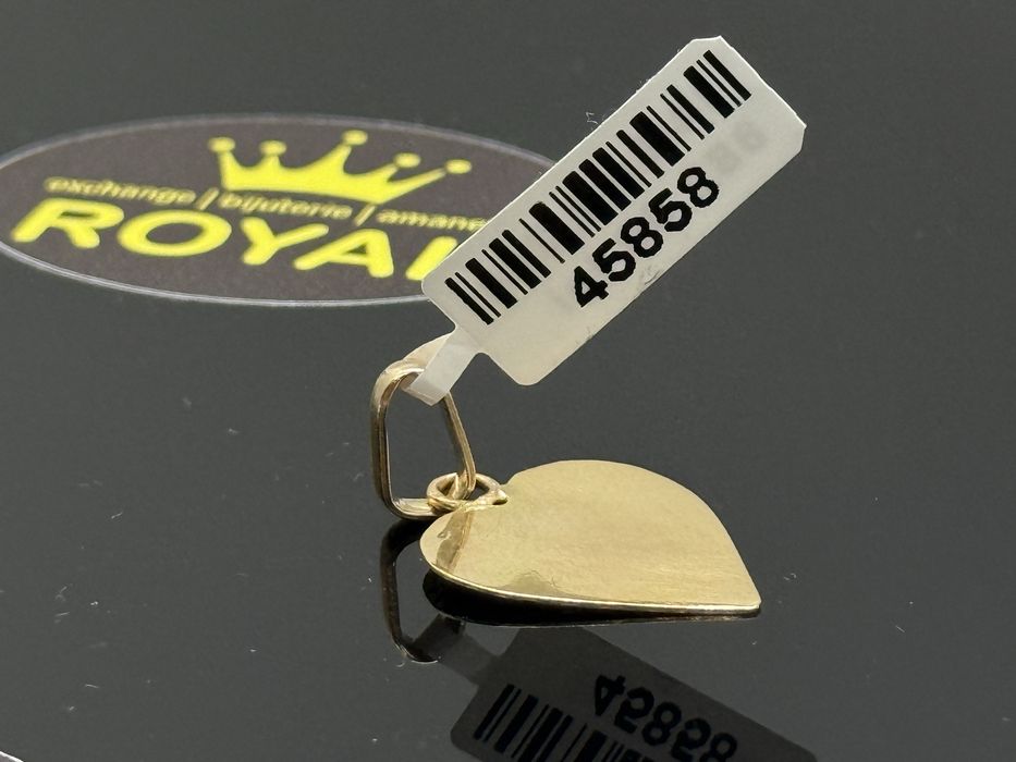 Bijuteria Royal : Pandantiv AUR 14K  G/ Inscriptionat GEO / 2.24 GR