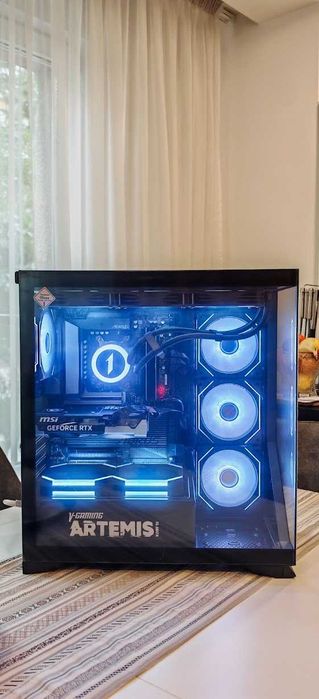Геймърско Мощнo РС Intel R5 9600X/32Gb D5/1TB SSD/MSI RTX 5060/Гаранция
