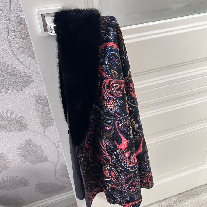 Платок норковый зимний