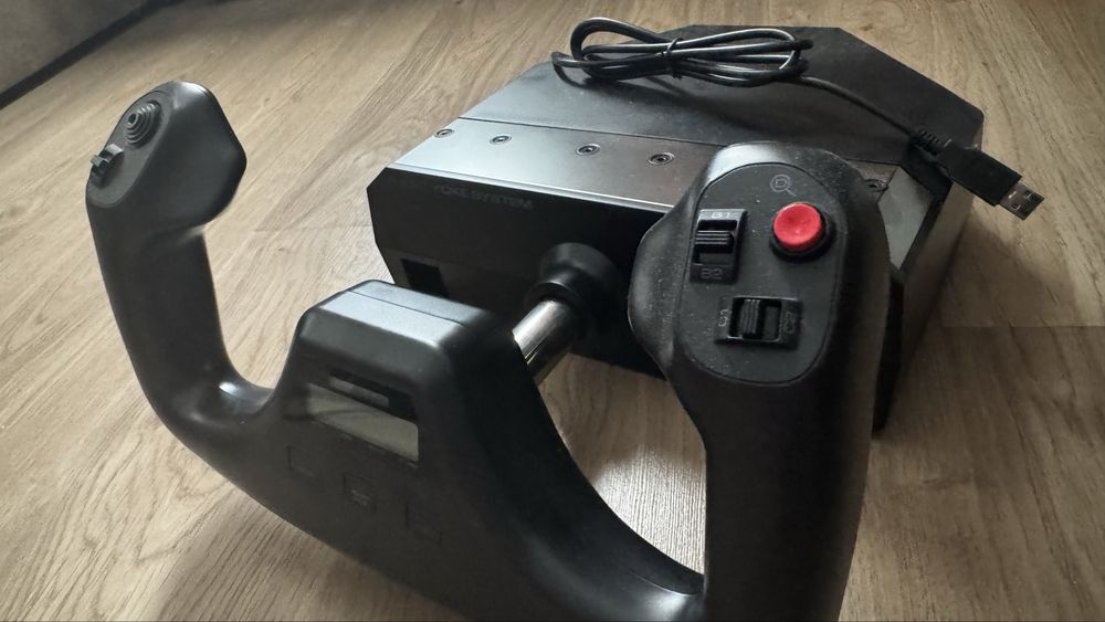 Joystick Logitech G SAITEK PRO FLIGHT/YOKE ( pachet )