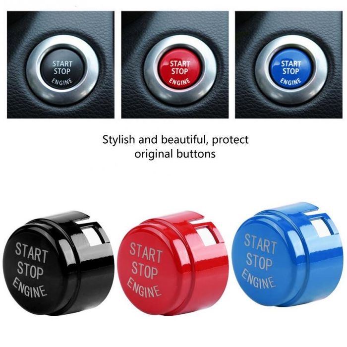 Buton/capac start stop BMW Seria 1 3 5 6 7 F10 F30 E87 E90 E60 X1 X6