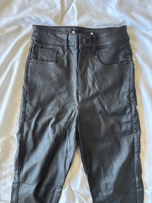 Кожен Панталон Zara