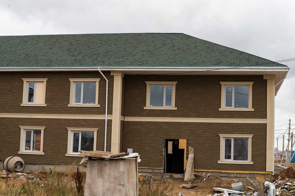 Гибкая черепица Шинглас, Docke в Караганде