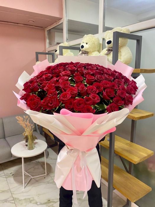 Метровые розы все цвета