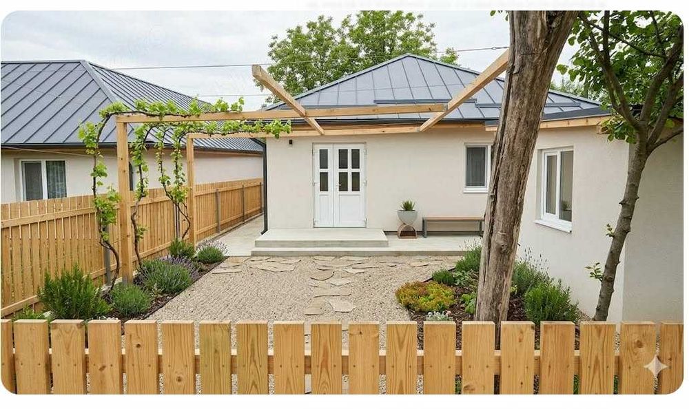 Teren intravilan + casă locuibilă – poziție centrală, Lespezi (Iași)