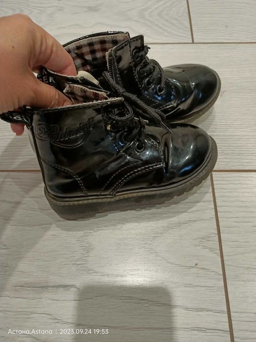 Ботинки весна осень на девочку