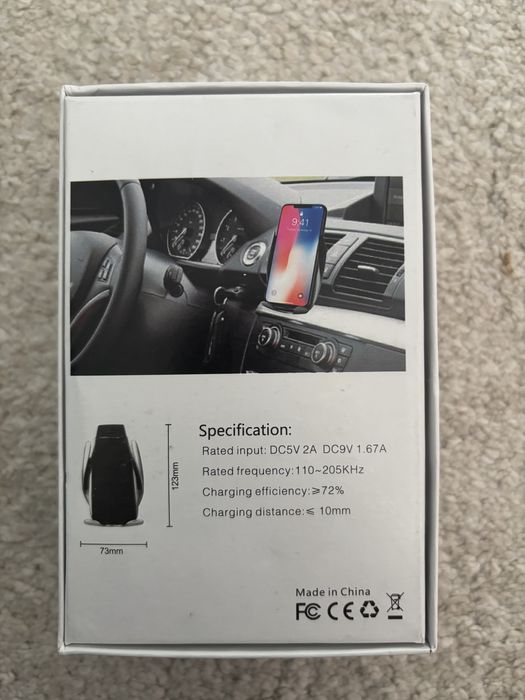 Suport auto pentru telefon cu incarcare