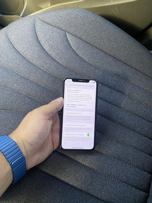 Iphone xs ayfon xs 64gb qora sotiladi tel ideal aybi yo face ishlidi