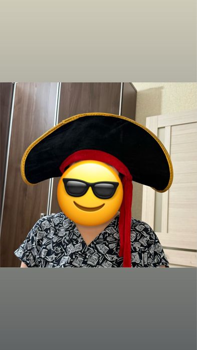 Шляпа пирата.