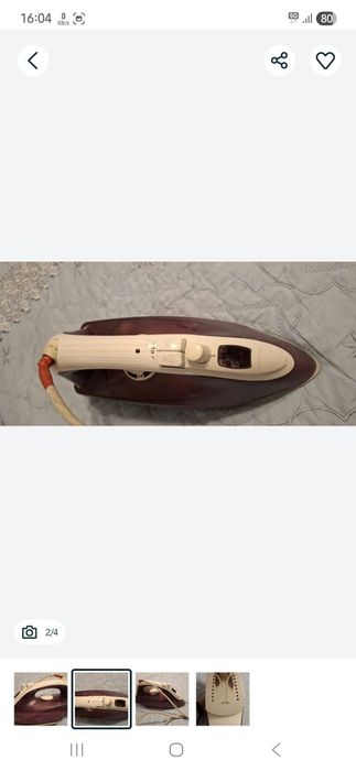 Отдам даром бесплатно бепул Утюг "Bosch" TDA 2630 (CKBD12) 2100Вт