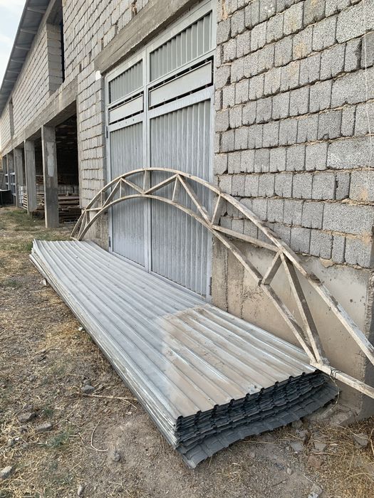 Арка навес ферма