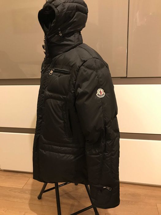 MONCLER, зимно яке, черно, Размер: М