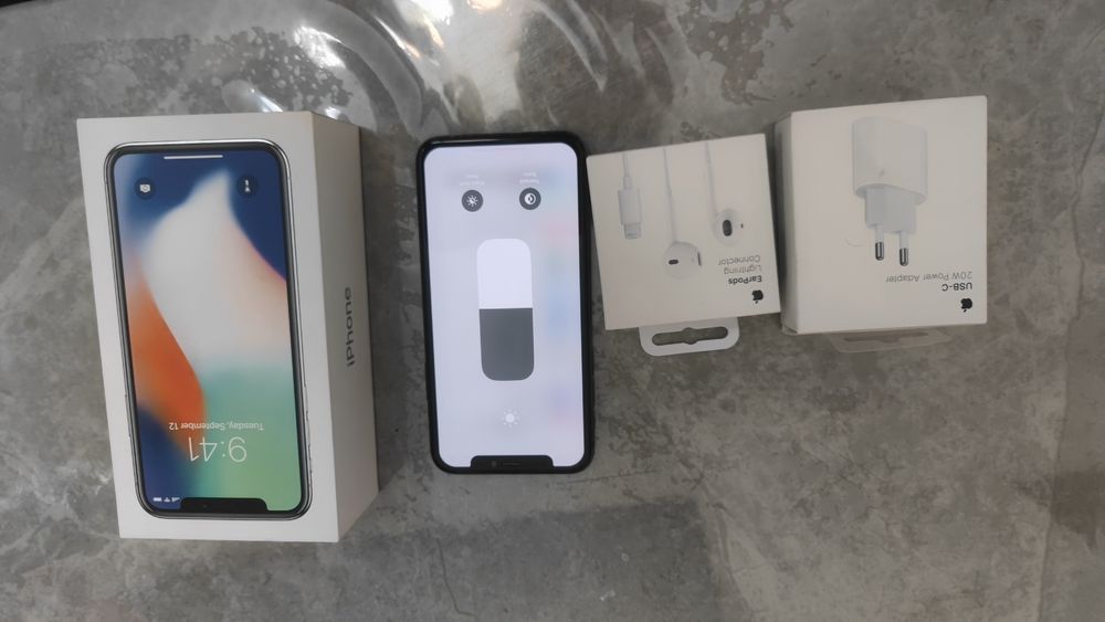 iPhone X айфон 10 ёмкость 89 родная полный комплект Имей есть IMEI bor