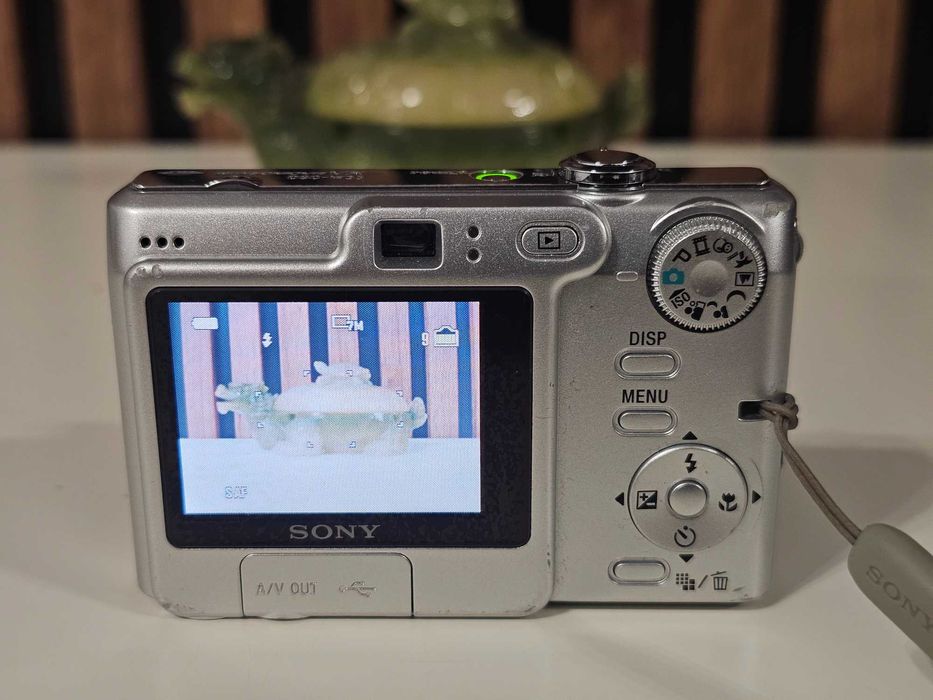 Y2K Aparat foto digital compact Sony W35 7,2 MP 3x Zoom