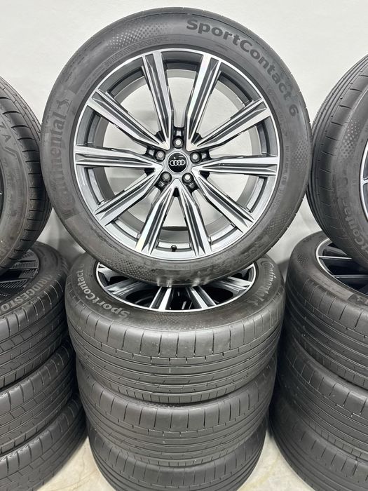 Jante Audi Q8 SQ8 R21 Originale Continental de vara 44/2024 99%