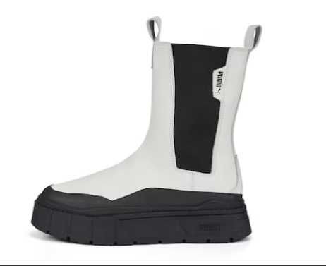 Ghete dama Puma piele naturala